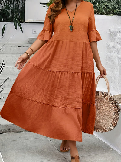 Serena - Elegancka Sukienka w Stylu Boho