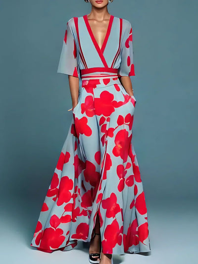 Kali - Sukienka z rękawami w stylu Milano