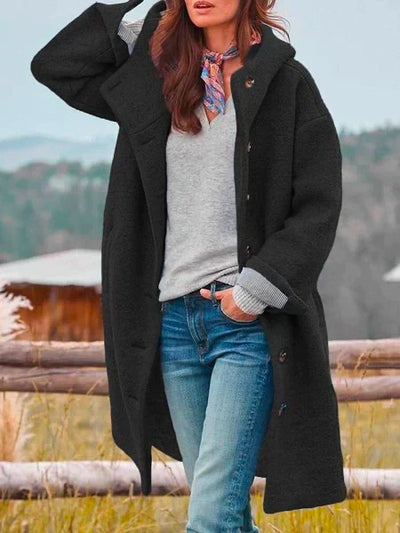 Chiara™ | Ciepły i elegancki długi płaszcz