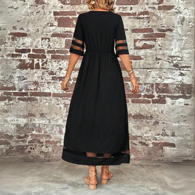 Freya - Letnia Sukienka w Stylu Vintage z Siatki