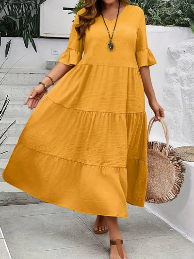 Serena - Elegancka Sukienka w Stylu Boho