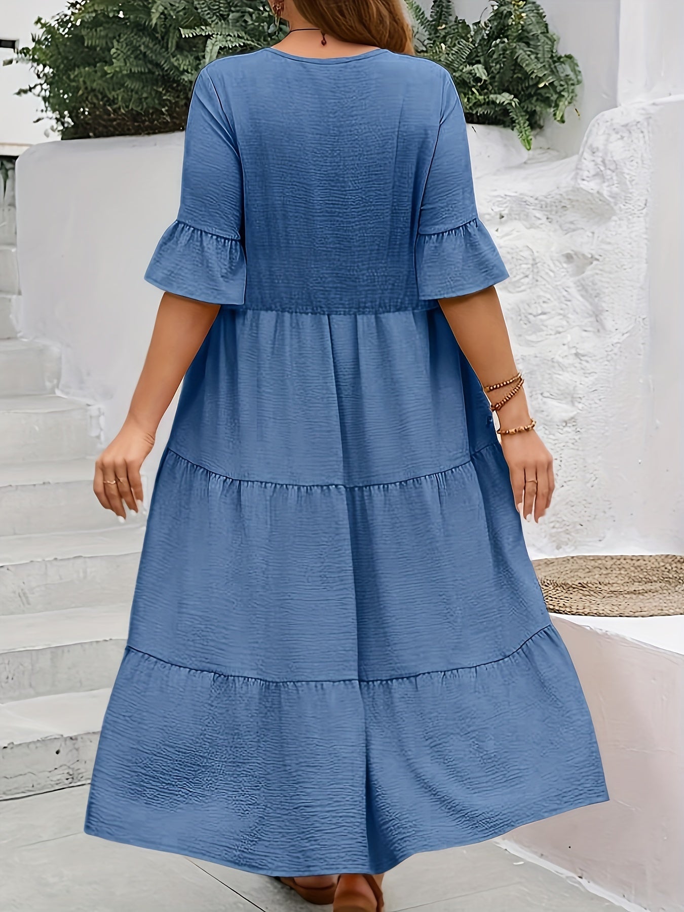 Serena - Elegancka Sukienka w Stylu Boho