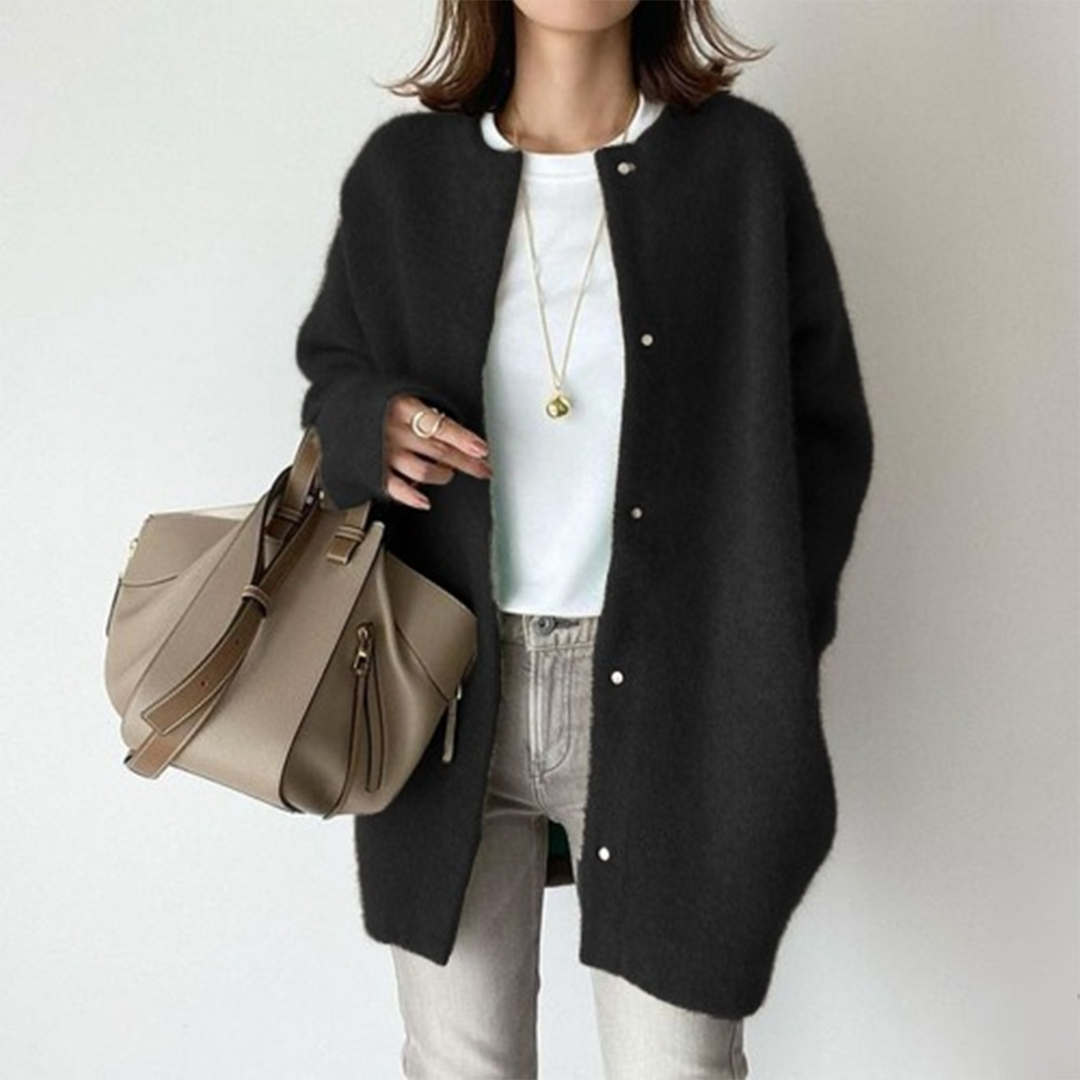 Chloé™ - Elegancki Kardigan z Kaszmiru