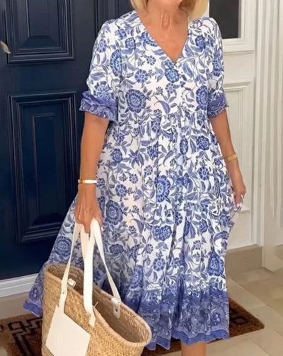 Nia – Elegancka i komfortowa sukienka letnia na każdy dzień