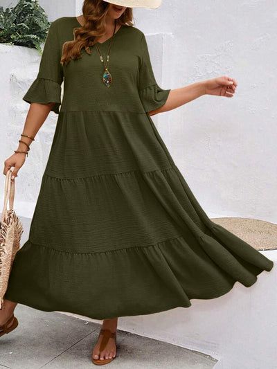 Serena - Elegancka Sukienka w Stylu Boho