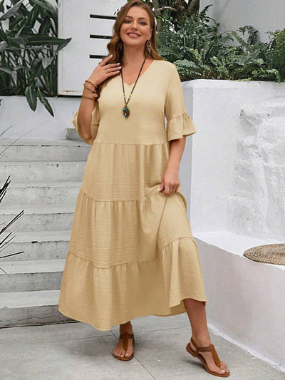Serena - Elegancka Sukienka w Stylu Boho