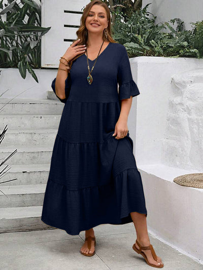 Serena - Elegancka Sukienka w Stylu Boho