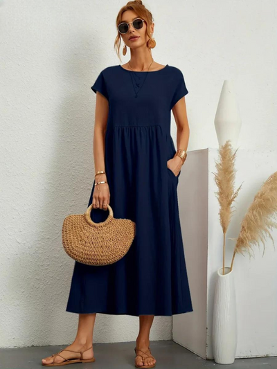 Marcia | Letnia sukienka z tkaniny premium w stylu Floating
