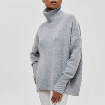 Avery™ - Sweter z wysokim kołnierzem