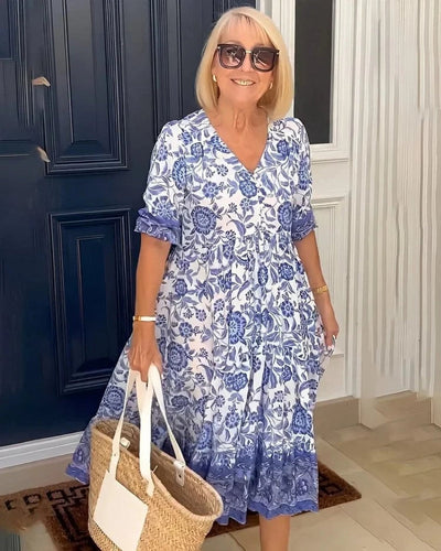 Nia – Elegancka i komfortowa sukienka letnia na każdy dzień