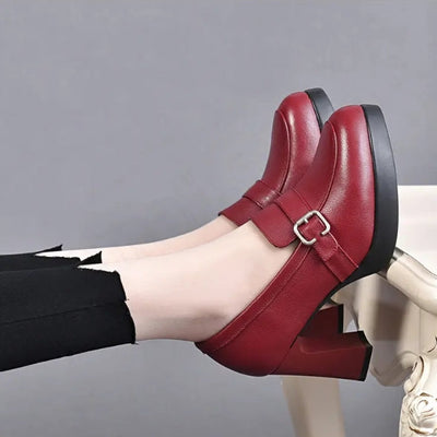 Vanessa | Niskie Czółenka w Stylu Loafer