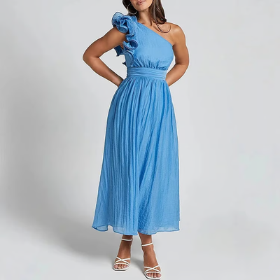 Bellamy - Elegancka Letnia Sukienka w Stylu Boho