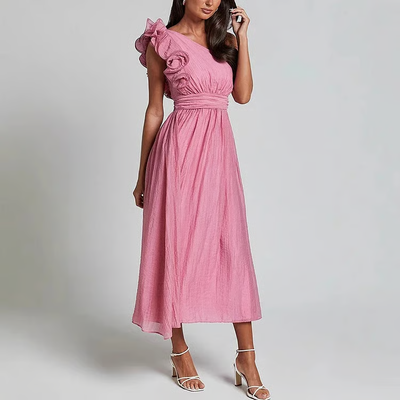 Bellamy - Elegancka Letnia Sukienka w Stylu Boho