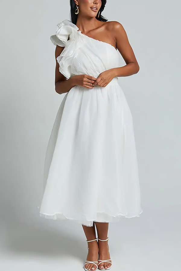 Bellamy - Elegancka Letnia Sukienka w Stylu Boho